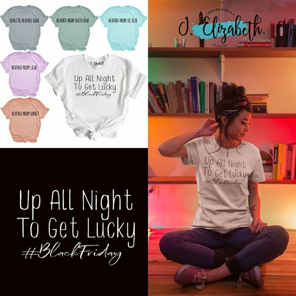 Up all night to get lucky #black Friday
